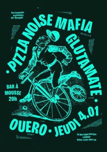 PIZZA NOISE MAFIA, GLUTAMATE, OUERO